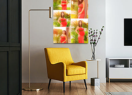 x5 Collage Portrait Canvas Print {M} (AOA0077)