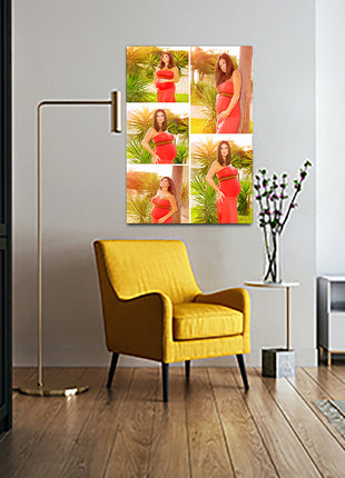 x5 Collage Portrait Canvas Print {M} (AOA0077)