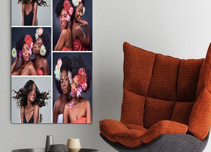 x5 Collage Portrait Canvas Print {M} (AOA0077)