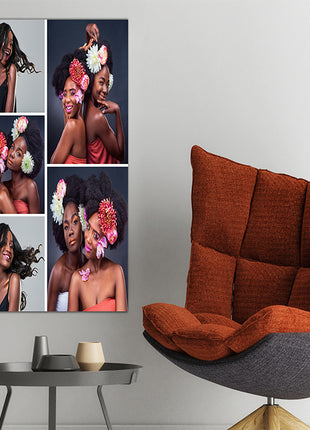 x5 Collage Portrait Canvas Print {M} (AOA0077)