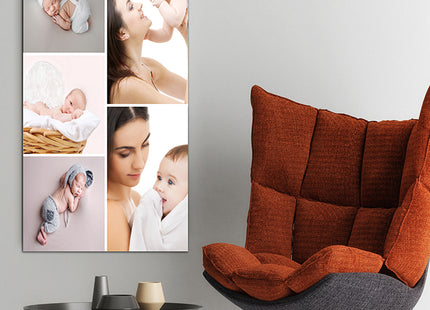 x5 Collage Portrait Canvas Print {N} (AOA0077)