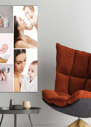 x5 Collage Portrait Canvas Print {N} (AOA0077)