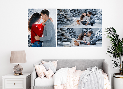 x3 Collage Panoramic Canvas Print {g} (AOAY0040)