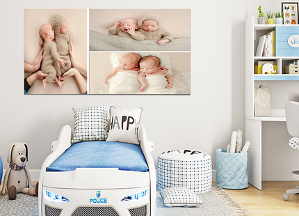 x3 Collage Panoramic Canvas Print {f} (AOAY0040)