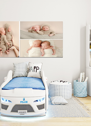 x3 Collage Panoramic Canvas Print {f} (AOAY0040)