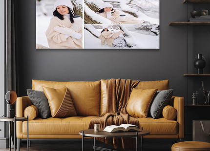 x3 Collage Panoramic Canvas Print {f} (AOAY0040)