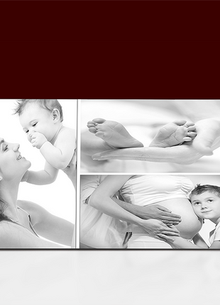 x3 Collage Panoramic Canvas Print {g} (AOAY0040)