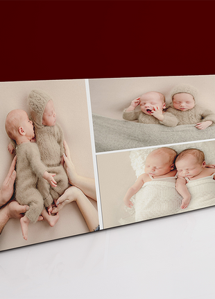 x3 Collage Panoramic Canvas Print {E} (AOAY0040)
