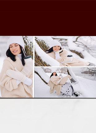 x3 Collage Panoramic Canvas Print {E} (AOAY0040)