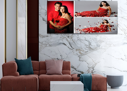 x3 Collage Panoramic Canvas Print {E} (AOAY0040)