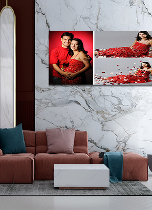 x3 Collage Panoramic Canvas Print {E} (AOAY0040)