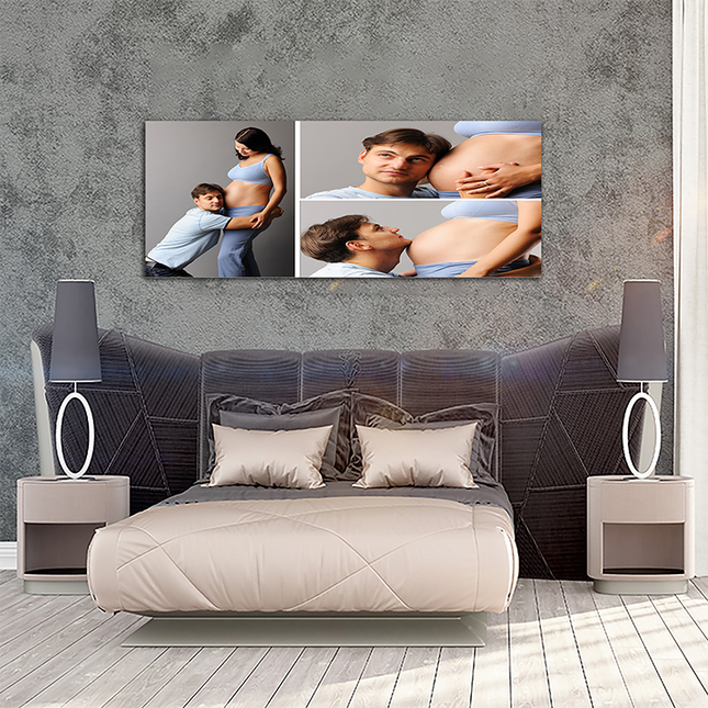 x3 Collage Panoramic Canvas Print {f} (AOAY0040)