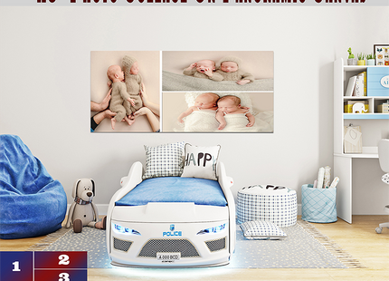 x3 Collage Panoramic Canvas Print (AOAY0040)