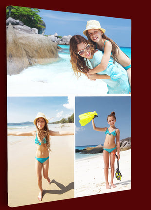 x3 Collage Portrait Canvas Print {r} (AOA0075)