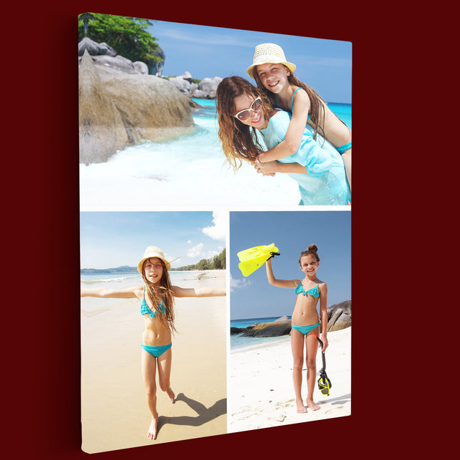 x3 Collage Portrait Canvas Print {r} (AOA0075)