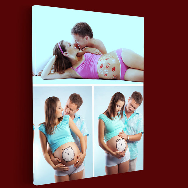x3 Collage Portrait Canvas Print {r} (AOA0075)