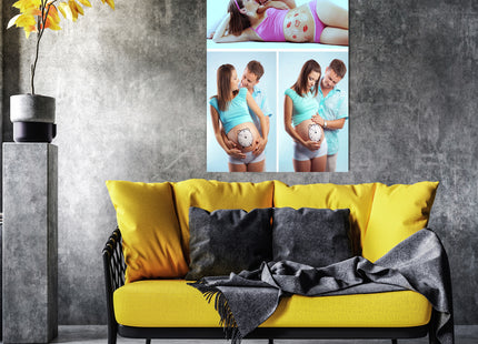 x3 Collage Portrait Canvas Print {m} (AOA0075)