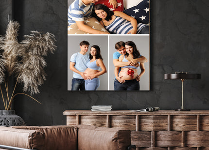 x3 Collage Portrait Canvas Print {m} (AOA0075)