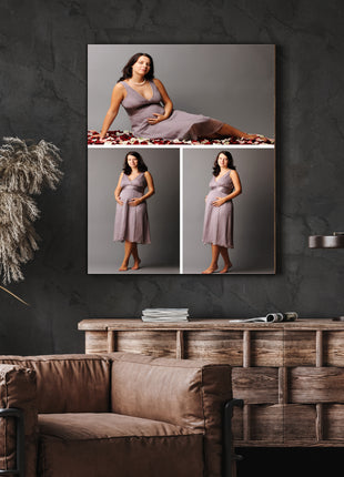 x3 Collage Portrait Canvas Print {n} (AOA0075)