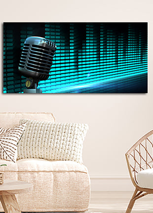 Retro Chrome Microphone AOAY2764