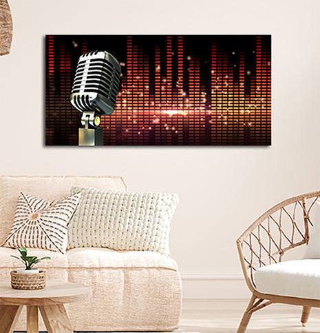 Retro Chrome Microphone AOAY2763