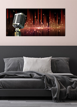 Retro Chrome Microphone AOAY2763