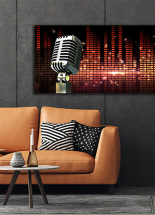 Retro Chrome Microphone AOAY2763