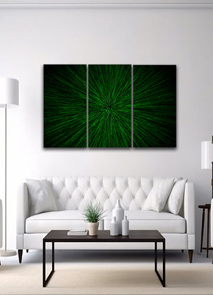 natural zoom explosion radial blurred green particles  AOA14317 {x3}