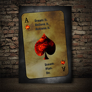 DREAM IT BELIEVE IT ACHIEVE IT DREAM PLAN DO AOAY6870