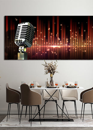Retro Chrome Microphone AOAY2763