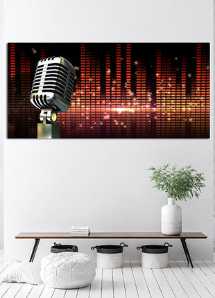 Retro Chrome Microphone AOAY2763