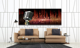 Retro Chrome Microphone AOAY2763