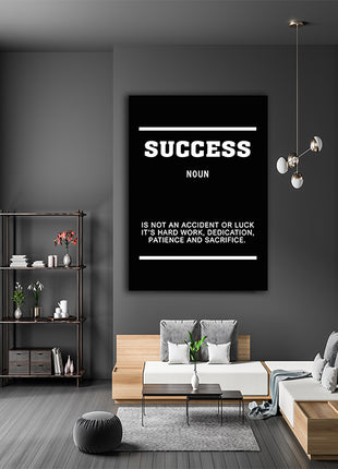 SUCCESS IS NOT AN ACCIDENT OR LUCK AOAY5384