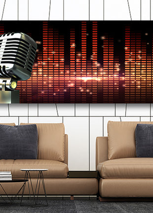 Retro Chrome Microphone AOAY2763