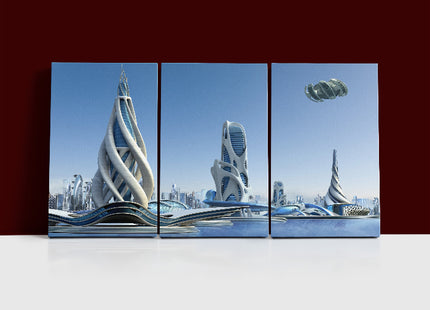 THE FURTURE CITY AOA13194 {3x}