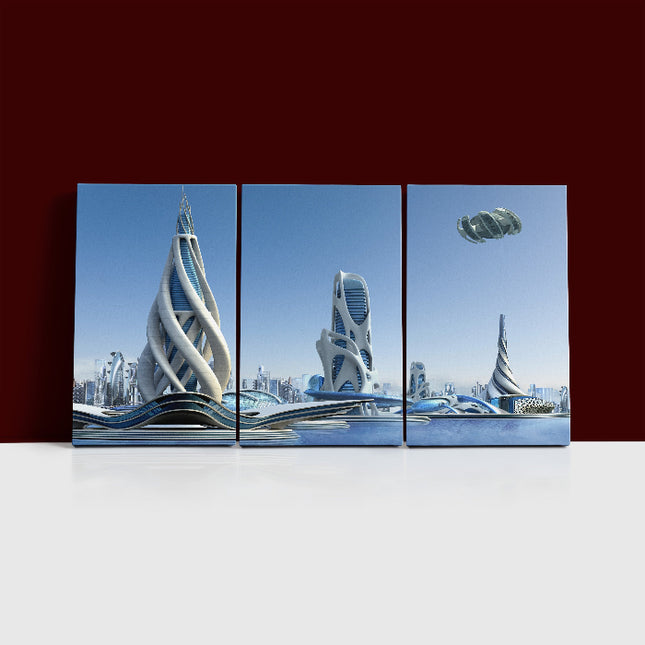 THE FURTURE CITY AOA13194 {3x}