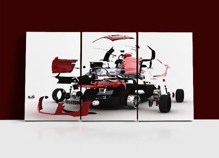 red car exploded AOA13138 {3x}