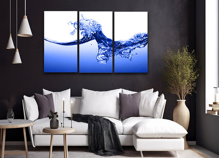 A dynamic explosion of deep blue watercolor Splatter strokes AOA14284 {3x}