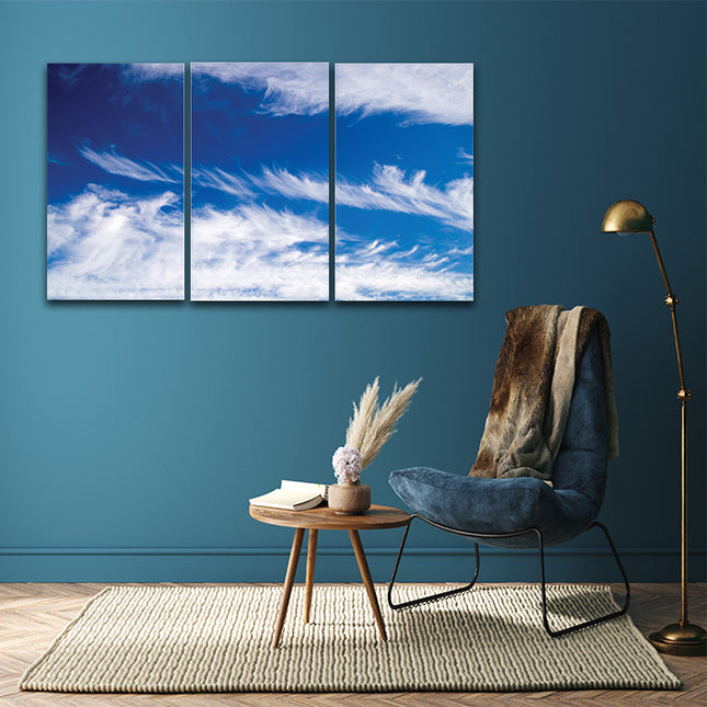 clouds sailing through the blue sky  AOA13164 {3x}