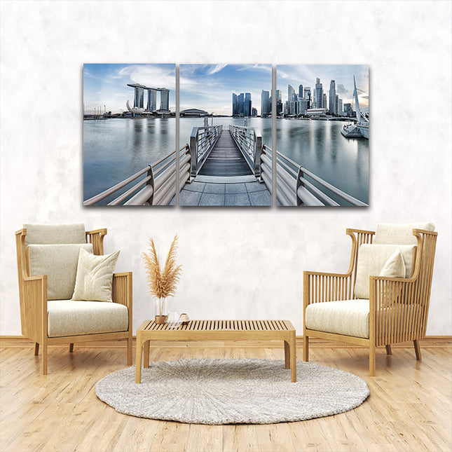 City of Steel landscape SKYLINE AOA13146 {3x}