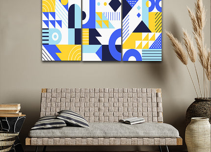 piet Mondrian Styled dynamic forces artwork  AOA13191 {3x}