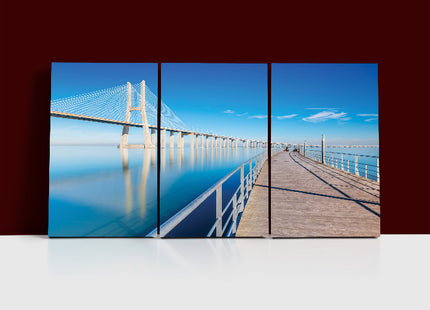 vasco da gama bridge tejo river lisbon AOA13147 {3x}