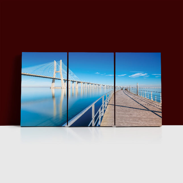 vasco da gama bridge tejo river lisbon AOA13147 {3x}