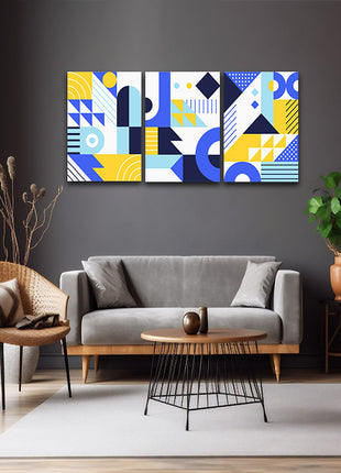 piet Mondrian Styled dynamic forces artwork  AOA13191 {3x}