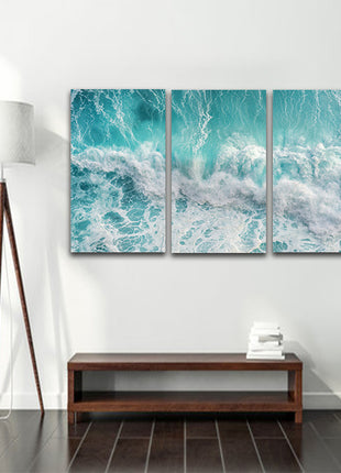 aerial view of the ocean wave AOA13143 {3x}