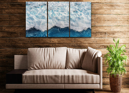 aerial view of the ocean wave AOA13144 {3x}