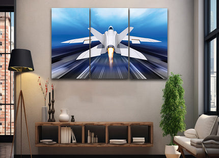 Beautiful aerial view fighter interceptor aircraft AOA13132 {3x}