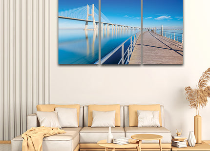 vasco da gama bridge tejo river lisbon AOA13147 {3x}