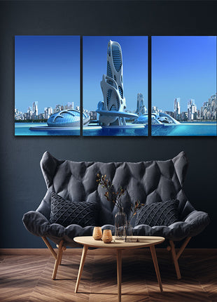 THE FURTURE CITY AOA13193 {3x}