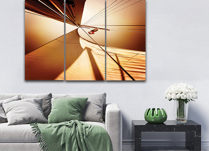 sails in sunset light AOA13166 {3x}